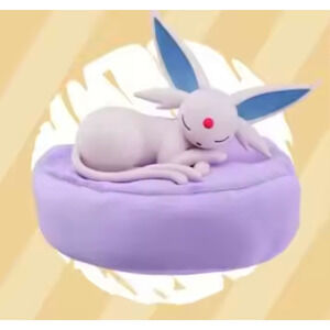 Pokemon, Espeon Sweet Dreams Sleeping Collectible Art Figure, New Open Blind Box